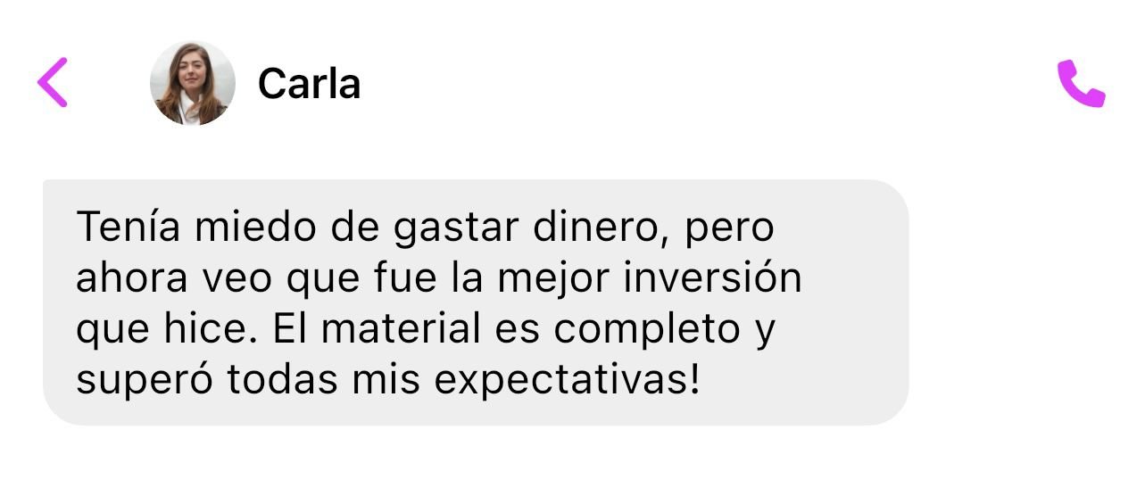 Testimonio de cliente 3