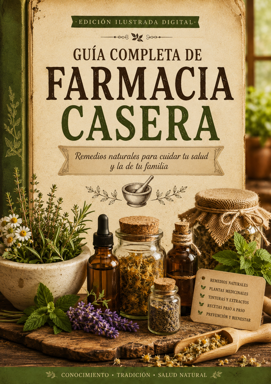 Portada de Farmacia Casera Tradicional