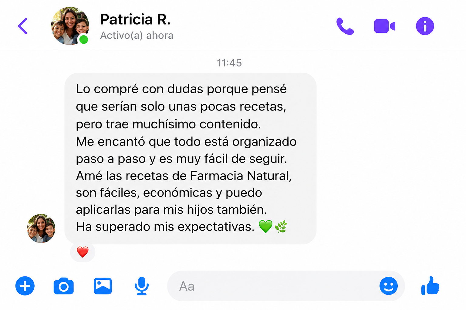 Testimonio de cliente 2